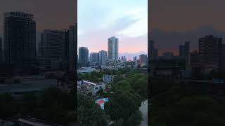 City Drone Flythrough drone mini4pro cinematicdrone [upl. by Jenette]