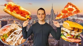 100 Hours of NYC Street Food Full Documentary Cheap Eats amp MORE [upl. by Debbee606]