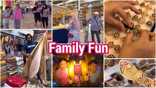 🥰Unforgettable Family Moments  A Weekend Of Family Fun At Global Village  Hum Do Hamare Chaar Vlog [upl. by Oalsinatse]