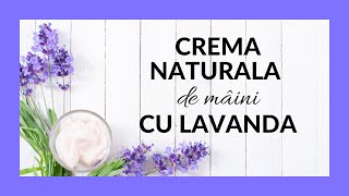 CREAMA NATURALA DE MAINI  NATURAL HAND CREAM USOR DE FACUT  EASY TO DO [upl. by Girand]