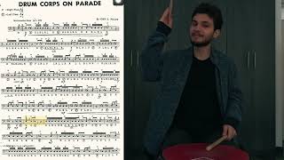 Drum corps on parade breakdown [upl. by Oibaf]