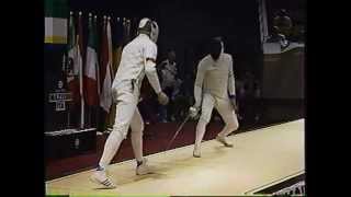 1989 World Fencing Championships  Mens Team Epee [upl. by Chick]