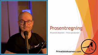 1P  2P Prosentregning  Finne prosenten [upl. by Riha]