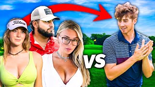 We Challenged GM Golf To A Match  Ft Corinna Kopf amp Grace Charis [upl. by Maller]