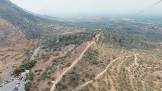 Mycenae Greece Excavation site Greek settlement of the 12th century BC e with the ruins of the [upl. by Salb]