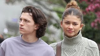 Zendaya and Tom Holland CUDDLE UP in Boston [upl. by Eustache]