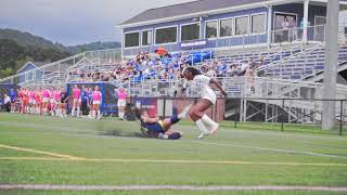 Brevard College Womens Soccer Highlights vs Carolina University mkeymedia [upl. by Eelaras]