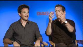 THE CHANGEUP Interviews with Ryan Reynolds Jason Bateman and Leslie Mann [upl. by Mirak461]