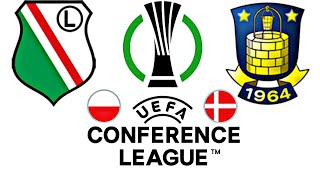 Legia 11 Brøndby  CONFERENCE LEAGUE 202425 [upl. by Abad]