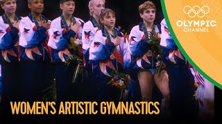 Womens Team Artistic Gymnastics  Atlanta 1996 Replays [upl. by Anirtal]