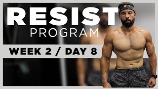 RESIST Dumbbell Training Plan  DAY 8 FULL BODY WORKOUT [upl. by Simonsen927]