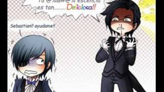 Kuroshitsuji parodia Todos quieren a ciel [upl. by Nwatna]