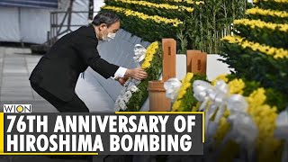 Hiroshima marks 76 years of world’s first atomic bombing  Japan  US bombings  Latest News  WION [upl. by Malachi359]