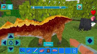 DinoCraft Survive amp Craft Pocket Edition  GAMEPLAY 1 [upl. by Clite520]