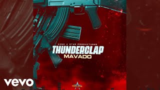 Mavado  Thunderclap Audio Visualizer [upl. by Hilarius]