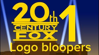 20th century fox logo bloopers 1 [upl. by Erdnua717]