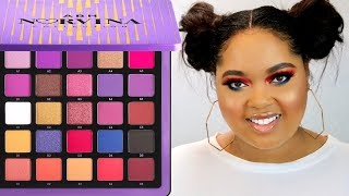 Norvina Pro Pigment Palette Vol 1 Review  3 LOOKS [upl. by Leira]