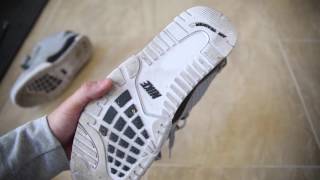 Air Jordan 1 Shoe Cleaning Tutorial [upl. by Aicekal65]