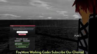 New Project Mugetsu Private Server Codes Update 2  Roblox PM Free Private Server Codes [upl. by Hanauq]