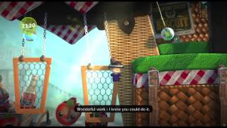 LittleBigPlanet 3  Acing quotNeedlepoints Peaksquot no deaths [upl. by Obmar]