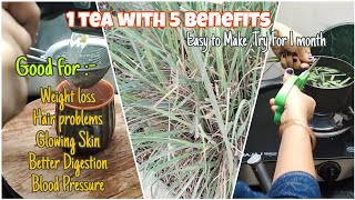 Life Changing Morning Routine Lemongrass Tea For Healthy Lifestylelemongrasstea healthylifestyle [upl. by Eirelav812]