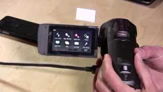 Panasonic HCV750K  V750  HCW850 HD Camcorder Review  First Impressions and Video Samples [upl. by Brownley]