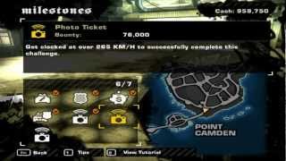 Need For Speed Most Wanted 2005  Milestone Events  JV 4 [upl. by Ititrefen]