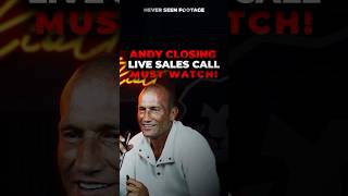 ANDY CLOSING LIVE SALES CALL MUST WATCH [upl. by Ahsataj705]