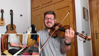 Entre sobras y sobras me faltas  Antonio Orozco  COVER VIOLÍN [upl. by Etra685]