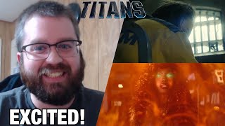 Titans Season 3  Official Trailer Reaction Just Drop Season 3 Now [upl. by Pucida]