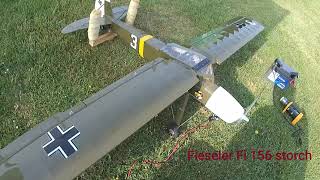 FIESELER Fi 156 Storch  HobbyKing Balsa Kit [upl. by Vachell129]