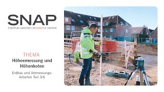 Wie messe ich Höhen auf der Baustelle und was ist eine Höhenkote [upl. by Cruickshank]