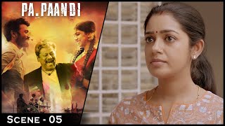 Pa Paandi Movie Scenes  Rajkiran leaves his house  Dhanush  Madonna Sebastian  Rajkiran [upl. by Nyrret132]