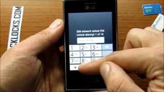 How To Unlock LG Optimus L3 E400 E400F and E400G By Unlock Code From UnlockLocksCOM [upl. by Heigho]