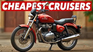 Top 7 Cheapest Cruiser Motorcycles For 2024 [upl. by Elrebmik]