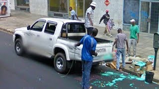 TOP 10 FUNNY amp SCARY SOUTH AFRICA  Google Street View [upl. by Decca]