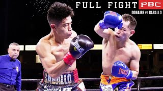 Donaire vs Gaballo FULL FIGHT December 11 2021  PBC on Showtime [upl. by Ilyk]