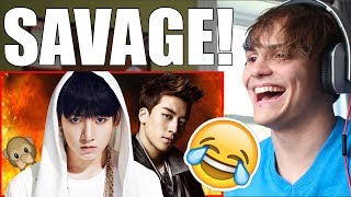 KPOP IDOLS BEING SAVAGE REACTION [upl. by Aicilla]