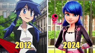 The EVOLUTION of Marinette   Season 1  6 [upl. by Tol]