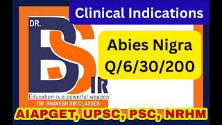 Abies Nigra 302001M Use Hindi  Abies Nigra Clinical Indication  Abies Nigra Homeopathic Medicine [upl. by Caundra270]