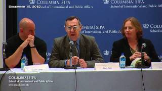 Wikileaks and Academia  a Panel Discussion at Columbia SIPA [upl. by Matless]