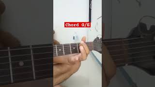 Chord GE guitar [upl. by Nosnirb]