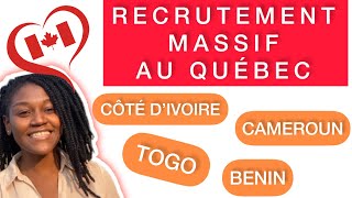 RECRUTEMENT MASSIF AU QUÉBEC OBTENIR UNE OFFRE D’EMPLOI Québec en têtevlog immigration [upl. by Duncan403]