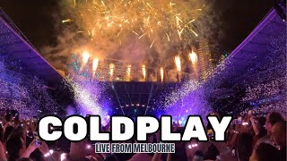 COLDPLAY  LIVE IN MELBOURNE 😱🎉 [upl. by Sidwel]