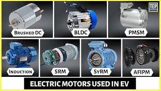 Types of Motors used in EV  Single Dual Three amp Four Motor Configuration in EV [upl. by Nide989]