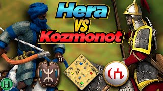 Berbers vs Tatars  1v1 Arabia  vs Kozmonot  AoE2 [upl. by Trilbee169]