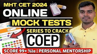 Best Full Syllabus Mega Mock Tests Series For MHT CET 2024  Misson COEP [upl. by Danila995]