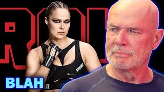 Eric Bischoff On Rhonda Rousey Appearing In Ring Of Honor [upl. by Simaj553]