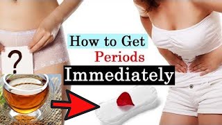 How to get periods Immediately in 1 day  2 Effective Home Remedies in English part2 [upl. by Tabib]