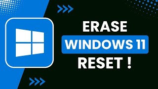 How to Reset Windows 11  Erase Windows [upl. by Aseyt256]